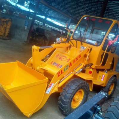 Mini small tractor backhoe loader