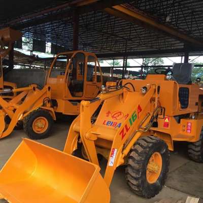 Leibao manufacturer 1.6 ton used mini wheel loader in low price